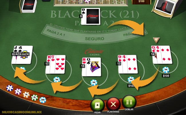 Ronda de apuestas en el blackjack